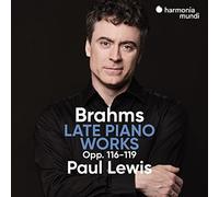 PAUL LEWIS - BRAHMS LATE PIANO WORKS OPP. 116-119 - CD ALBUM - F123z