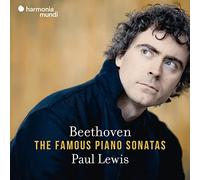 PAUL LEWIS - FAMOUS PIANO SONATAS - CD ALBUM - B123z