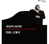 PAUL LEWIS - JOSEPH HAYDN PIANO SONATAS NOS. 20 34 51 - CD ALBUM - B123z
