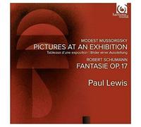 Paul Lewis - Mussorgsky Pictures at an Exhibition Schumann Fantasie Op17 [CD]
