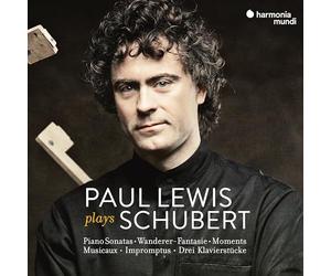 PAUL LEWIS - PLAYS SCHUBERT - CD ALBUM - F123z