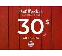 Paul Martin's American Grill Gift Card 30 USD Key - UNITED STATES