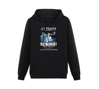 Paul McCartney 65 Years of 1957 2022 Signature Hooded Gift Hoodie For Men Size XL Black