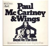 PAUL MCCARTNEY AND WINGS - BAND ON THE RUN 7" (7 INCH VINYL 45) GERMAN APPLE 1973