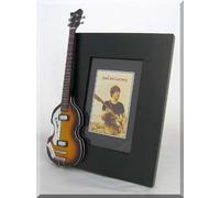 Paul McCartney Beatles Hofner Miniature Guitar Photo Frame