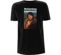 Paul McCartney Men's PMCTS05MB04 T-Shirt, Black, XL