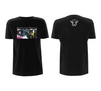 Paul McCartney Mens T-Shirt Wings Over America (Back Print) Black (S)