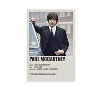 Paul McCartney Quote Poster I still Believe That Love Is All You Need Retro Wall Art Deco Poster Canvas Poster Bedroom Decor Sports Landscape Office Room Decor Gift Unframe-style 12x18inch(30x45cm)