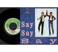 Paul McCartney - Say say say (1983, & Michael Jackson) / Vinyl single [Vinyl-Single 7'']