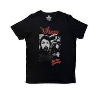 Paul McCartney & Wings Men's Collage Back Print T-Shirt in Black | Size: XL Paul McCartney & Wings Black XL