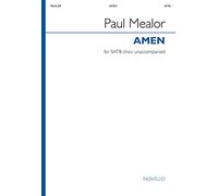 Paul Mealor: Amen: Mixed Choir A Cappella: Choral Score