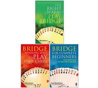 Paul Mendelson Collection 3 Books Set (The Right Way to Play Bridge, Bridge Winning Ways to Play Your Cards, Bridge for Complete Beginners)