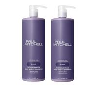 Paul Mitchell Platinum Plus Deep Violet Shampoo 1000ml Double