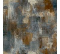 Paul Moneypenny Blue Abstract Plaster Texture Textured Wallpaper For Grandeco