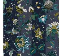 Arthouse Crown Jewels Navy Wallpaper
