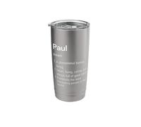 Paul Name Definition Dictionary Stainless Steel Insulated Tumbler