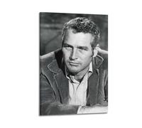 Paul Newman Poster Beach Landscape Beach Canvas Wall Art Nature Landscape Waves Beach Blue Ocean Waves Seagulls Seashells Scandinavian Style for Bathroom Living Room Bedroom Gallery Decoration Waterco