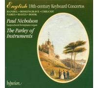 Paul Nicholson: English 18th-century Keyboard Concertos