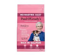 Paul O'Grady, No Nasties Salmon Dry Dog Food, 7.2KG - Suitable For All Adult Dog Breeds (4 Packs of 1.8KG)