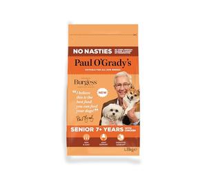 Paul O'Grady's No Nasties Dog Food with Chicken, 1.8 kg - Dry Senior Dog Biscuits for Joint and Digestive Support