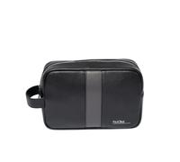 Paul Oliver Men's Wash Bags - Graphite Stripe