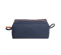 Paul Oliver Men's Wash Bags - Navy Rubberised