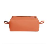 Paul Oliver Men's Wash Bags - Orange Rubberised