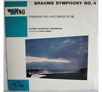 Paul Paray / Detroit Symphony Orchestra - WL 1003 Brahms, Symphony No. 4, in E Minor, Op. 98 DSO Paul Paray