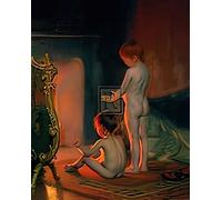 Paul Peel photo A4 after the bath 1890