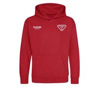 Paul Pogba Logo Kids Hoodie - Red / 4-5 years