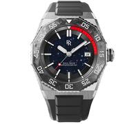 Paul Rich Aquacarbon Aventurine Silver/Black PR0012 - Man - 43 mm - Analogue - Quartz - Sapphire Glass Blue 21 mm