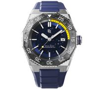 Paul Rich Aquacarbon Aventurine Silver/Blue PR0013 - Man - 43 mm - Analogue - Quartz - Sapphire Glass Blue 21 mm