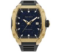 Paul Rich Astro Mason Gold PR20086 - Man - 43 mm - Analogue - Quartz - Sapphire-Coated Mineral Glass Blue 20 mm