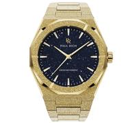Paul Rich Frosted Star Dust II Gold PR20203 - Man - 43 mm - Analogue - Quartz - Mineral Glass Blue 20 mm