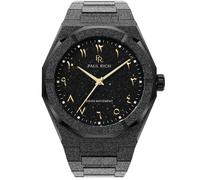 Paul Rich Frosted Star Dust II PR20220 - Man - 43 mm - Quartz - Mineral Glass Black 20 mm