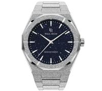 Paul Rich Frosted Star Dust II Silver PR20201 - Man - 43 mm - Analogue - Quartz - Mineral Glass Blue 20 mm