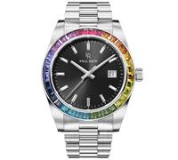 Paul Rich Legacy Rainbow Limited Edition PR20221 - Man - 40 mm - Quartz - Sapphire-Coated Mineral Glass Black 18 mm