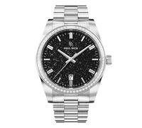 Paul Rich Men's Legacy Silver Black Aventurine Watch - 40mm Silver/Black