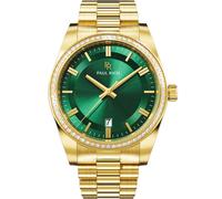Paul Rich Men's Legacy Gold Green Watch - 40mm Gold/Green