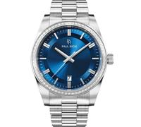 Paul Rich Legacy Silver Blue PR20226 - Man - 40 mm - Quartz - Sapphire-Coated Mineral Glass Blue 18 mm