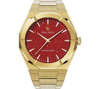 Paul Rich Star Dust II Red PR20207 - Man - 43 mm - Analogue - Quartz - Mineral Glass Red 20 mm