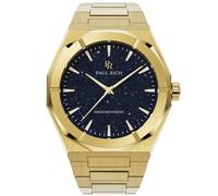 Paul Rich Star Dust II Gold PR20204 - Man - 43 mm - Analogue - Quartz - Mineral Glass Blue 20 mm