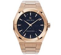 Paul Rich Star Dust II Rose Gold PR20211 - Man - 43 mm - Analogue - Quartz - Mineral Glass Blue 20 mm