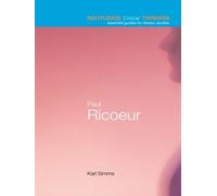 Paul Ricoeur (Routledge Critical Thinkers)