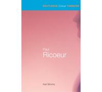 Paul Ricoeur (Routledge Critical Thinkers)