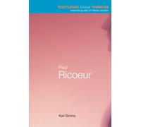 Paul Ricoeur (Routledge Critical Thinkers)
