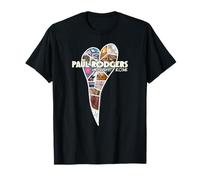 Paul Rodgers Midnight Rose Heart T-Shirt