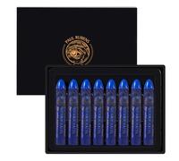 Paul Rubens Oil Pastels, 8 Indian Blue Colors HaiYa Artist Soft Oil Pastels Vibrant and Creamy, Art Supplies for Artists, Beginners, Students, Art Painting Drawing