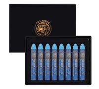 Paul Rubens Oil Pastels, 8 Light Blue Colors HaiYa Artist Soft Oil Pastels Vibrant and Creamy, Art Supplies for Artists, Beginners, Students, Art Painting Drawing