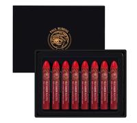 Paul Rubens Oil Pastels, 8 Permanent Red Colors HaiYa Artist Soft Oil Pastels Vibrant and Creamy, Art Supplies for Artists, Beginners, Students, Art Painting Drawing